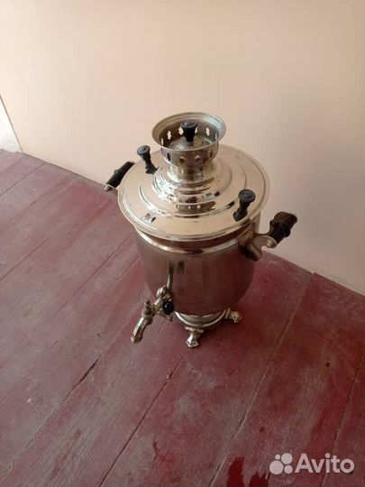 Самовар на дровах СССР новый