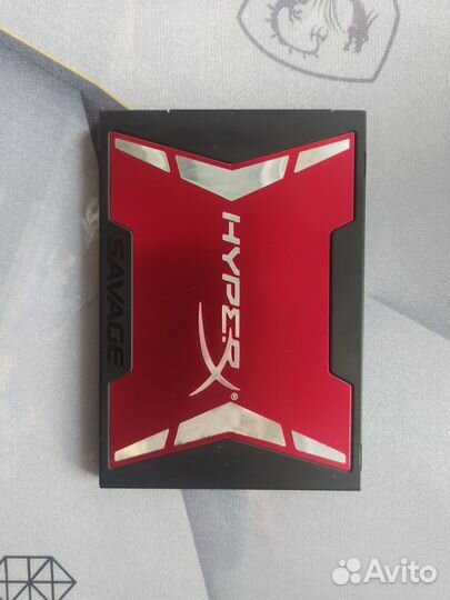 HyperX savage 480 гб и Green WD10ezrx 1 тб