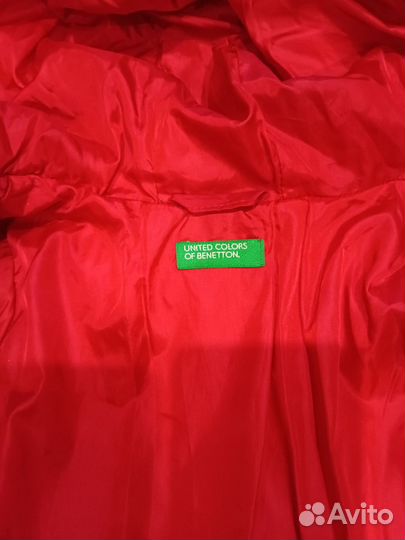 Пальто для девочки benetton