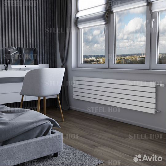 Горизонтальный радиатор \ трубчатый радиатор