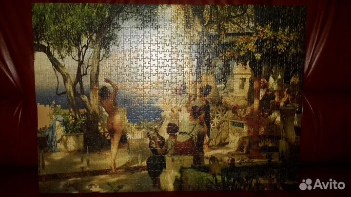 Репродукция картины, пазлы