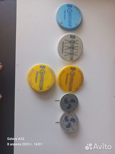 Значки «Инрыбпром польша 80г»