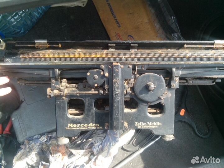 Печатная машинка Mercedes 1927года