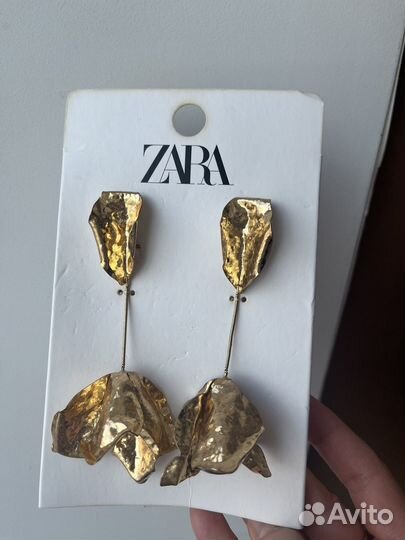 Серьги Zara новые