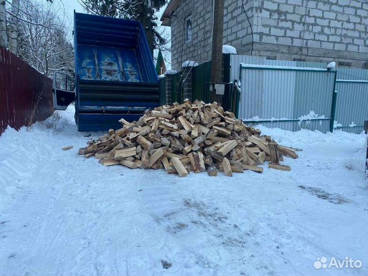 Дрова колотые березовые