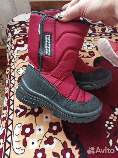 Зимние ботинки для девочки 30