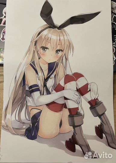 Плакат аниме Флотская коллекция