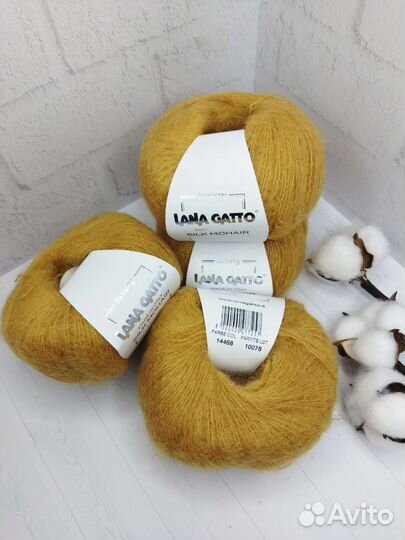 Мохер на шелке Lana Gatto