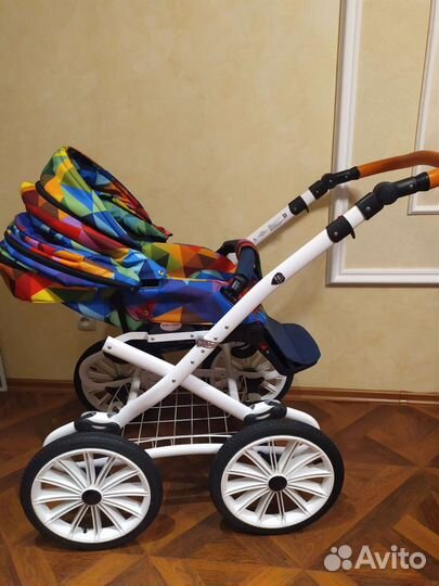 Коляска 2 в 1 Adamex Gloria Retro