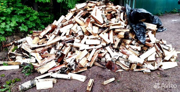 Дрова навалом Березовые в Выборге