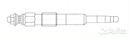 Свеча накаливания для а/м Land Rover glsp 099