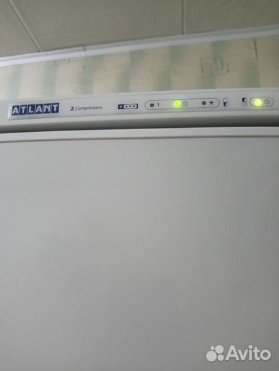 Холодильник атлант бу двухкамерный