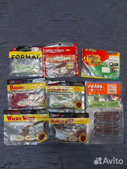 Мягкие приманки