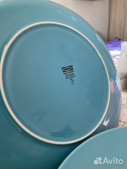 Тарелки, новые, большие IKEA
