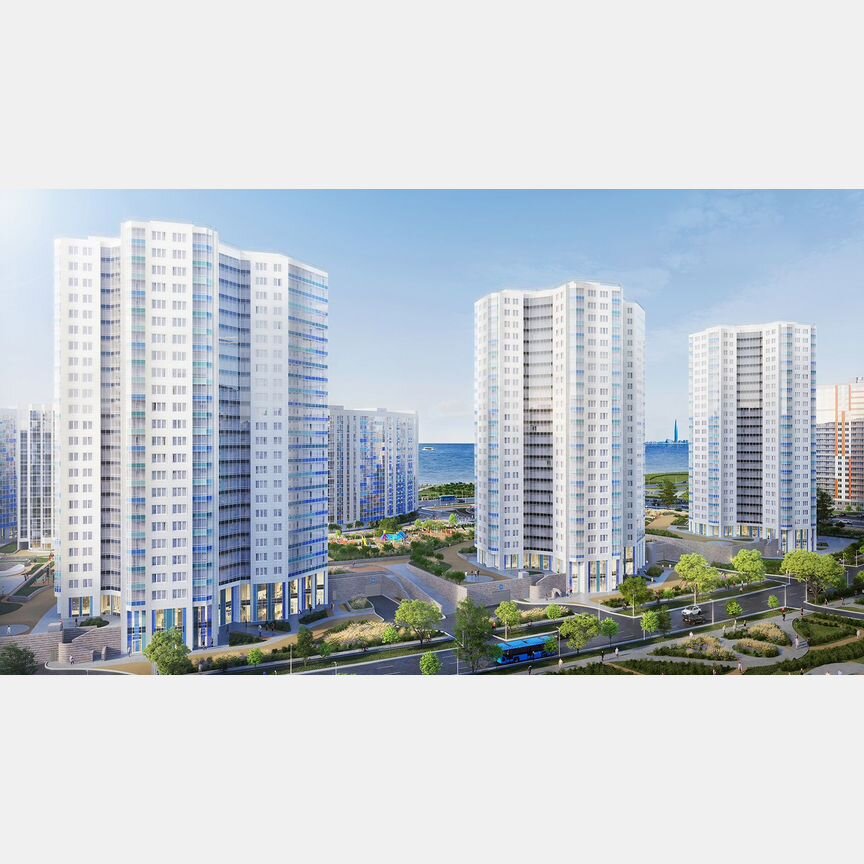 1-к. квартира, 46 м², 6/24 эт.