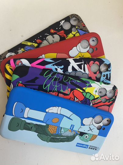 Чехол на iPhone 11, 12, 7,стекла клеим бесплатно