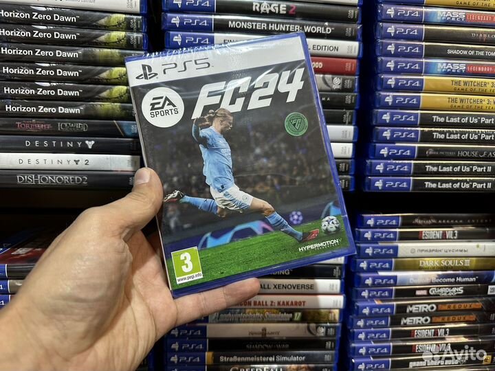 Ea fc 24 ps5 диск русская озвучка новый