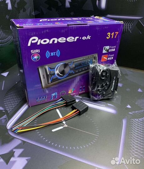 Новая автомагнитола Pioneer + пульт управления