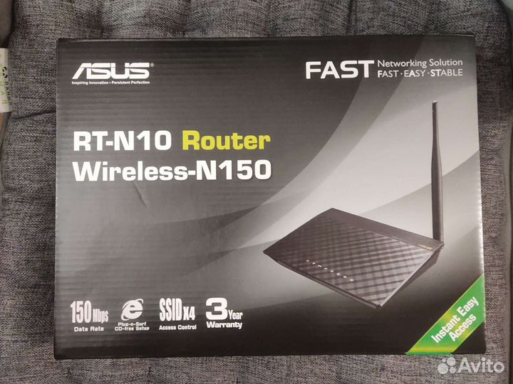 Wifi роутер asus RT-N10