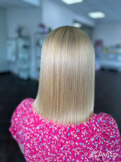 Кератиновое выпрямление волос/ботокс