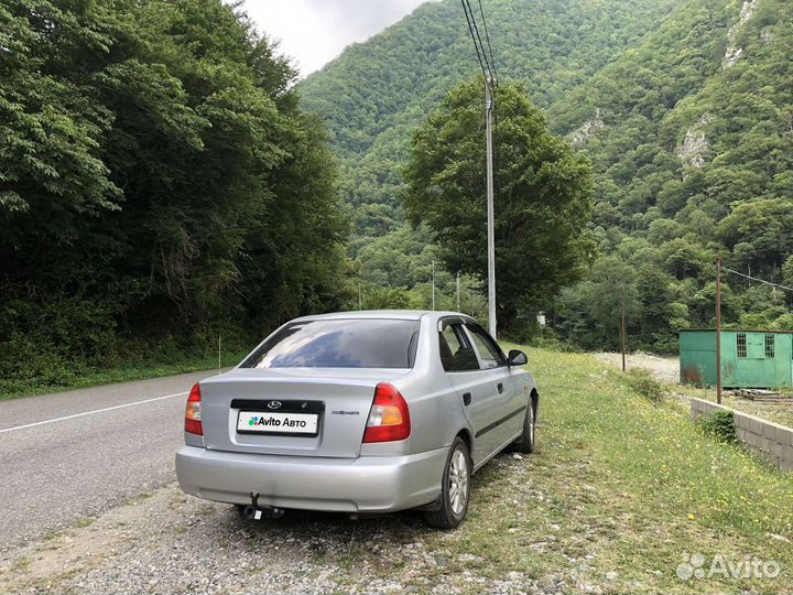 Hyundai Accent 1.5 МТ, 2006, 205 000 км