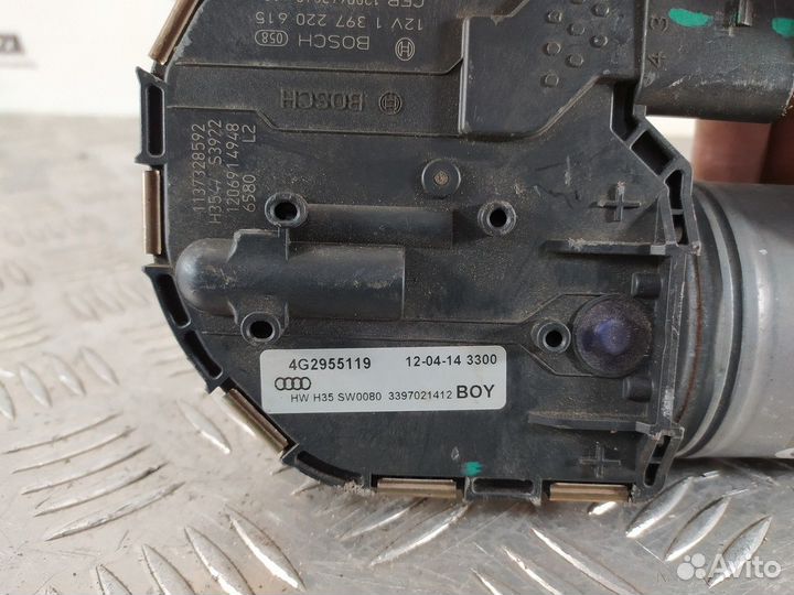 Моторчик стеклоочистителя передний