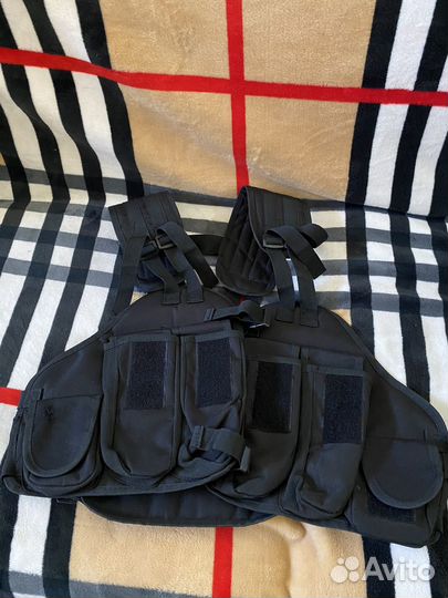 Разгрузочный жилет черный