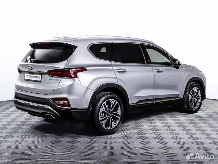 Hyundai Santa Fe 2.2 AT, 2020, 39 976 км