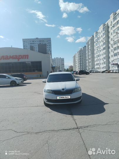 Skoda Rapid 1.6 AT, 2017, 245 000 км