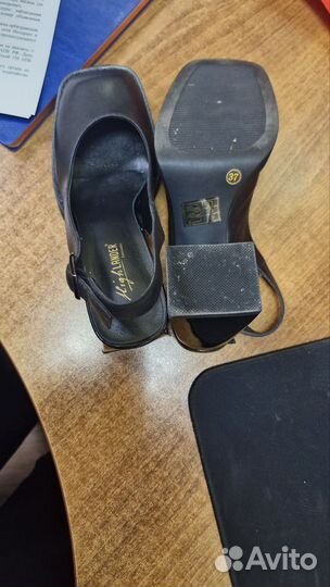 Туфли женские 37 размер натуральная кожа