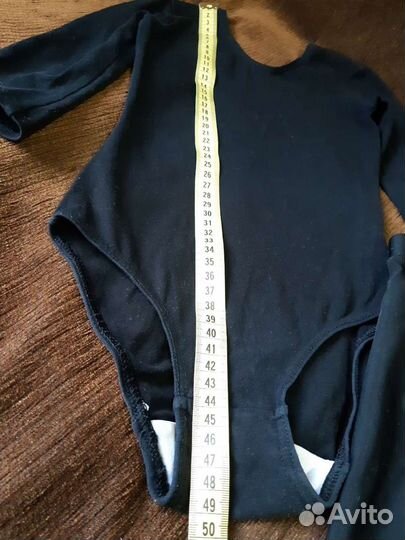 Купальник для гимнастики р.116 с юбкой