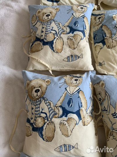 Подушки бортики