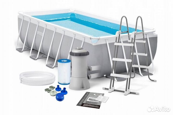 Бассейн каркасный Intex 26790 400х200х122см