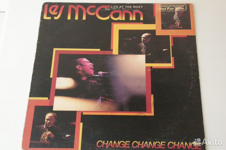 Пластинка Les McCann – Change, change. lve USA
