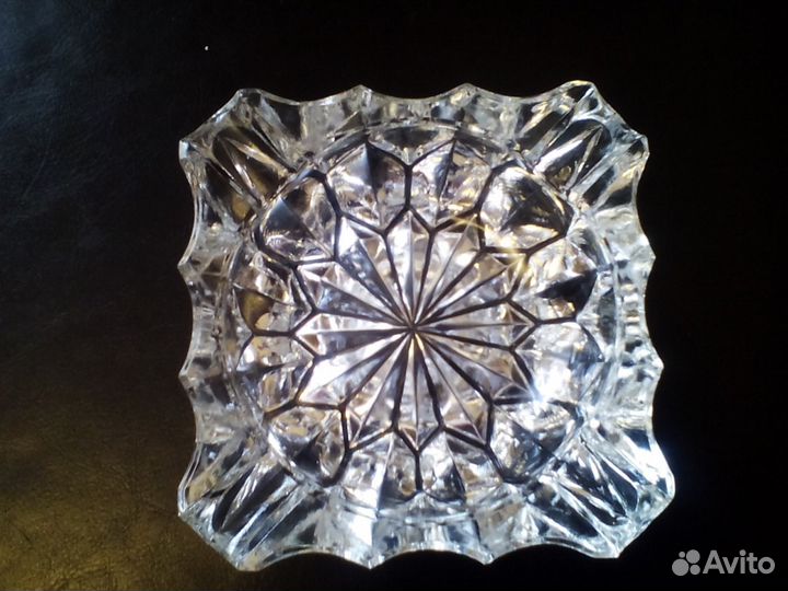 Пепельницы СССР хрусталь