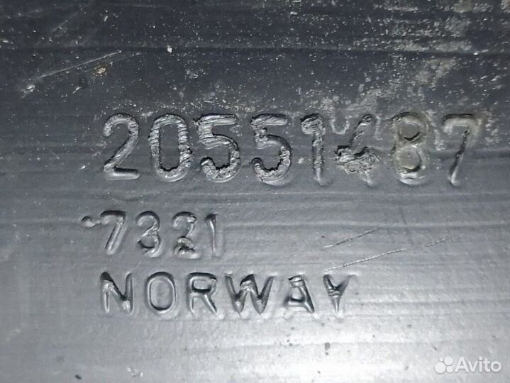 Патрубок воздушного фильтра Volvo, 20551487 код 06746