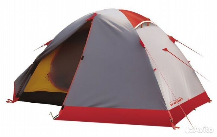 Tramp палатка Peak 2 (V2) (серый) (TRT-25)