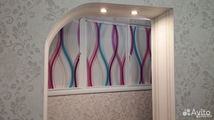 Рулонные жалюзи, изготовим по вашим размерам