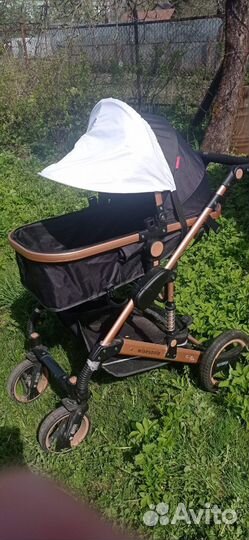 Коляска трансформер 3 в 1 с автокреслом