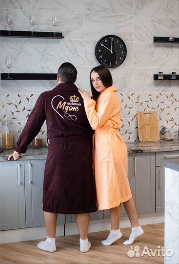 Халат махровый