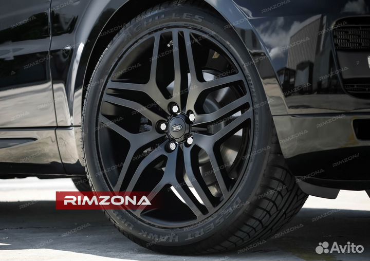 Кованые диски R23 на Range Rover Sport
