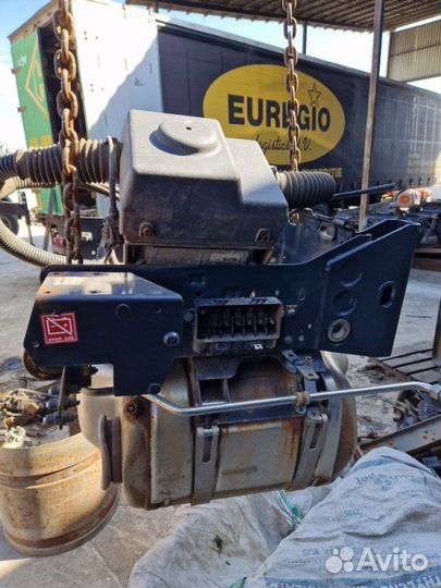 Ящик акб в сборе с глушителем Iveco Stralis