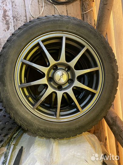 Зимняя резина на литых дисках 205 55 r16 бу