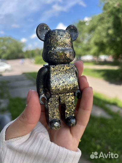 Мишки bearbrick из эпоксидной смолы