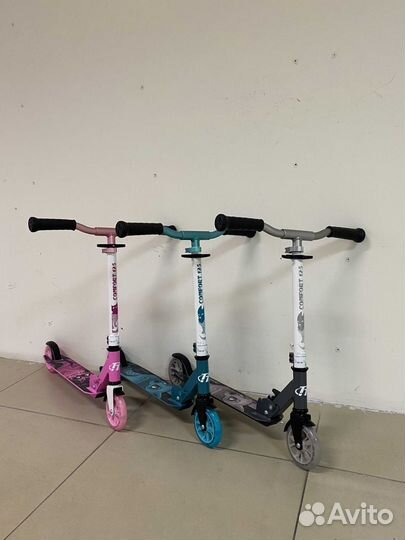 Самокат детский comfort 125R первый двухколесный