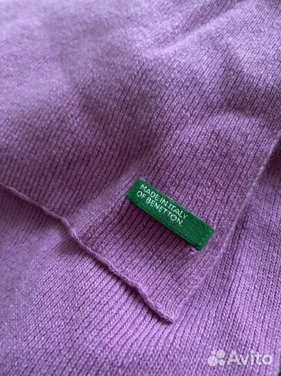 Шарф benetton италия