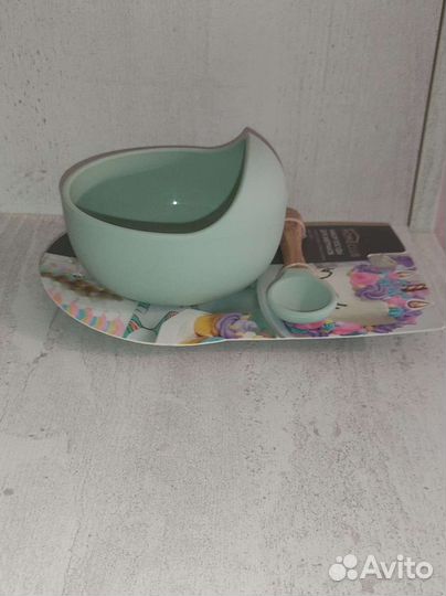 Набор силиконовой посуды для ребенка