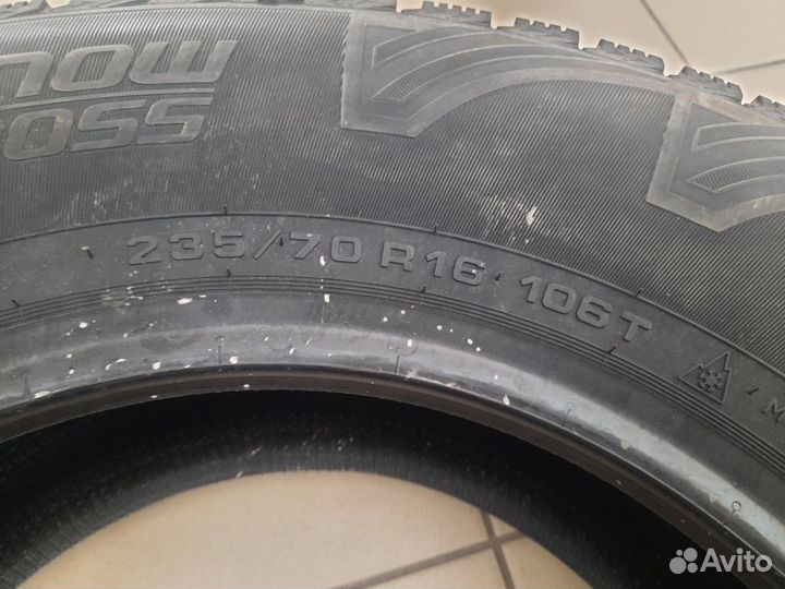 Cordiant Snow Cross 2 SUV 235/70 R16 106T