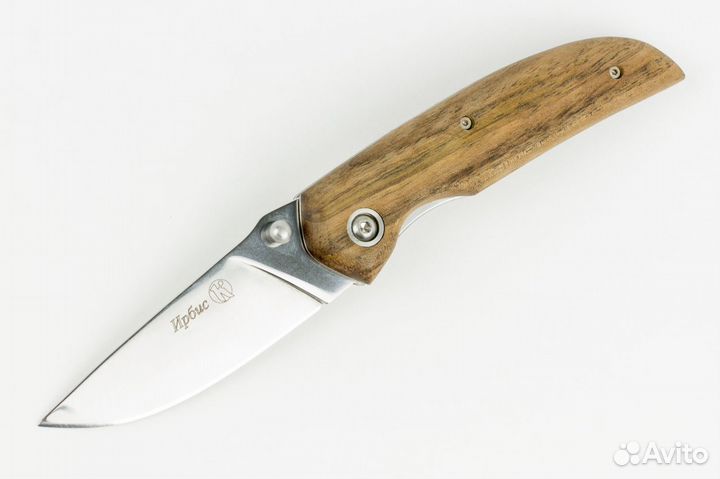 Нож ирбис складной дер. орех (81631) Кизляр