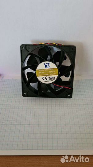 Вентилятор/кулер для Asic-майнеров